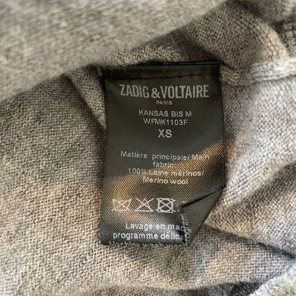 Zadig et Voltaire whool shirt - Picture 2 of 2